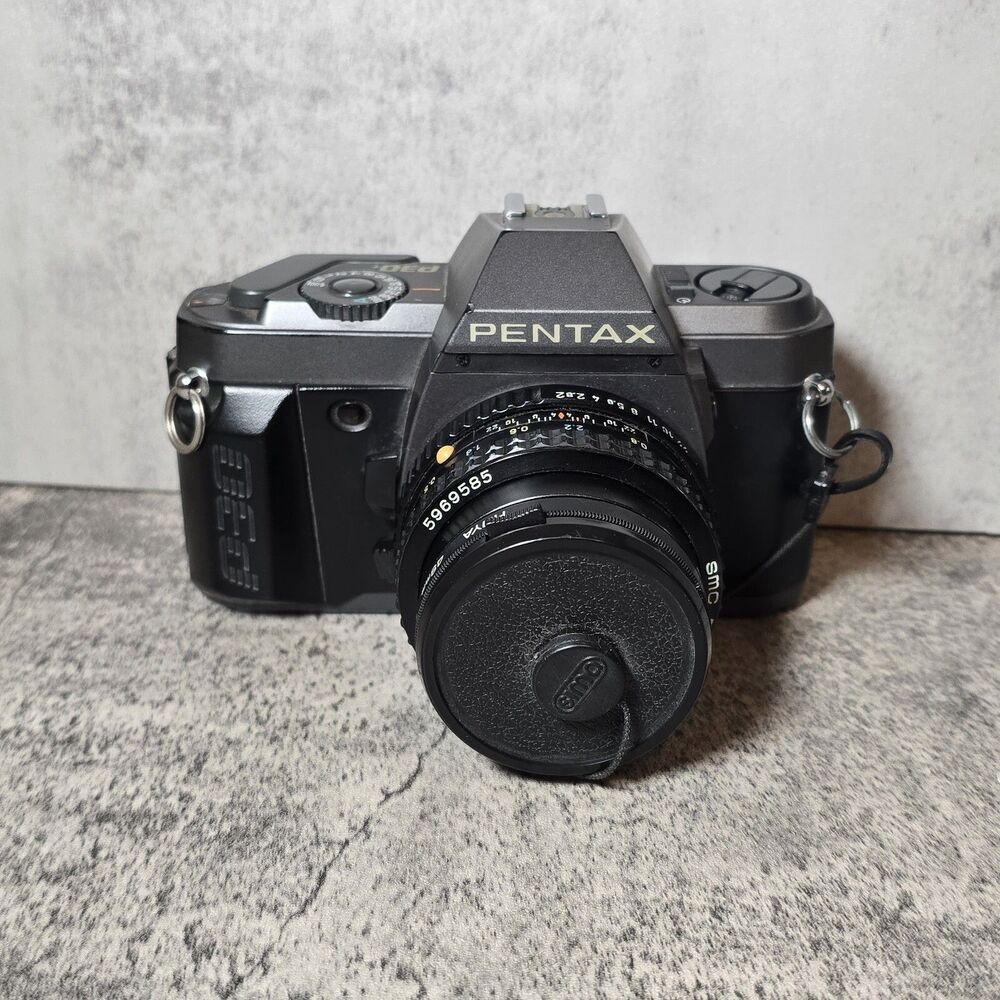 Pentax P30T Film Camera with 50mm Pentax Lens F2 SMC-A Lens * Untested For Parts